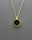 SMOKEY TOPAZ SUN PENDANT