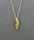 LEAF TRIO SUN PENDANT NECKLACE