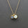 DUO SUN PENDANT NECKLACE