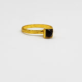 SMOKEY TOPAZ RING