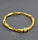 SQUARE BEADS GOLD BRACELET