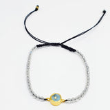 BEADED MACRAME SUN BRACELET