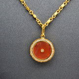 SUN MAGNIFIQUE 16MM GOLD NECKLACE
