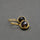 SMOKEY TOPAZ GOLD EARRINGS
