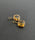 CITRINE GOLD EARRINGS