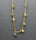 MULTI STONE SUN NECKLACE