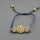TRIPLE MOONSTONE SUN GOLD BRACELET