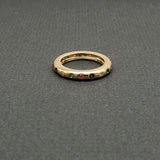 PRECIOUS GEMS GOLD RING