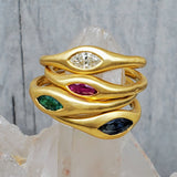 MARQUISE GOLD RINGS