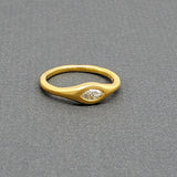 MARQUISE GOLD RINGS