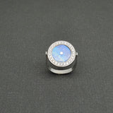 FLIP-TURN WHITE GOLD SUN RING