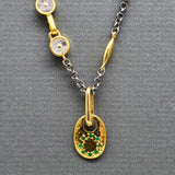GOLD OXY SUN NECKLACE