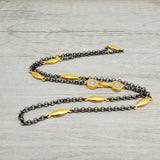 GOLD OXY SUN NECKLACE