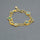 EMERALDS SUN GOLD BRACELET