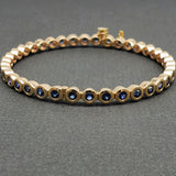 SAPPHIRES GOLD BRACELET