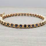 SAPPHIRES GOLD BRACELET