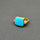 TURQUOISE DIAMONDS GOLD RING