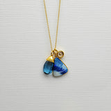 MIX GEMS GOLD NECKLACE