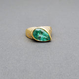 PARAIBA TOURMALINE GOLD RING
