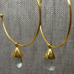 GREEN AMETHYST GOLD EARRINGS SONIA TONKIN