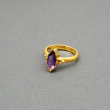 Marquise-cut Amethyst framed with a brushed-matte 14k gold details and band . Hand-crafted for a luxurious feel and fit. Available in multiple sizes.
14k Yellow Gold
Marquise Amethyst
Available in multiple sizes
Hand Crafted