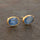 KYANITE GOLD POST EARRINGS