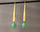 CHRYSOPRASE GOLD EARRINGS