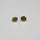 GOLD OVAL POST EARRINGS