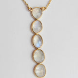 WATERFALL MOONSTONE NECKLACE