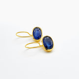 KYANITE GOLD EARRINGS