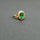 EMERALD PAVE DIAMONDS GOLD RING