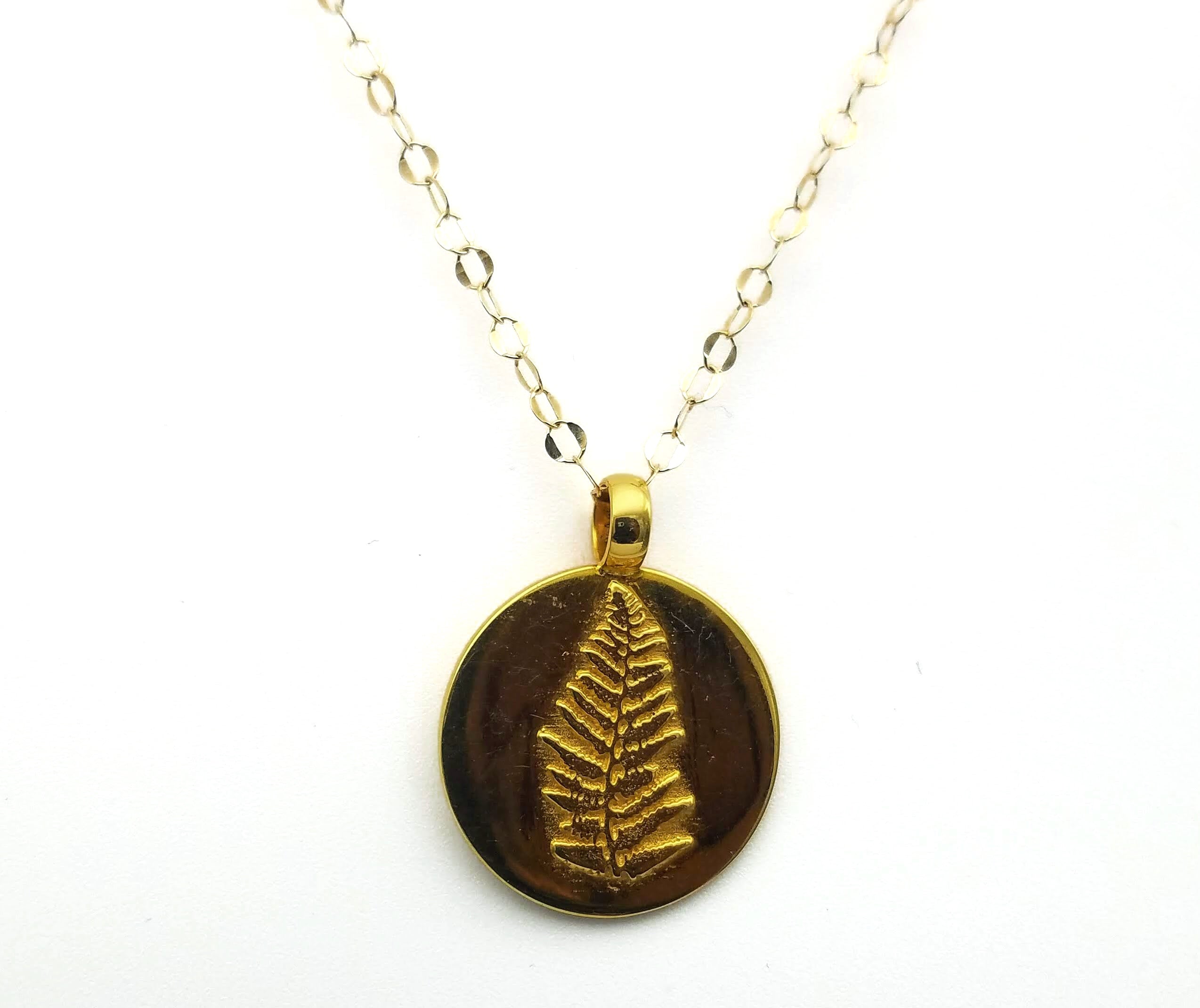 FERN GOLD NECKLACE SONIA TONKIN