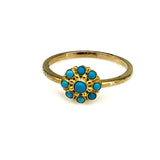 TURQUOISE GOLD RING