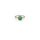 TURQUOISE GOLD RING SONIA TONKIN