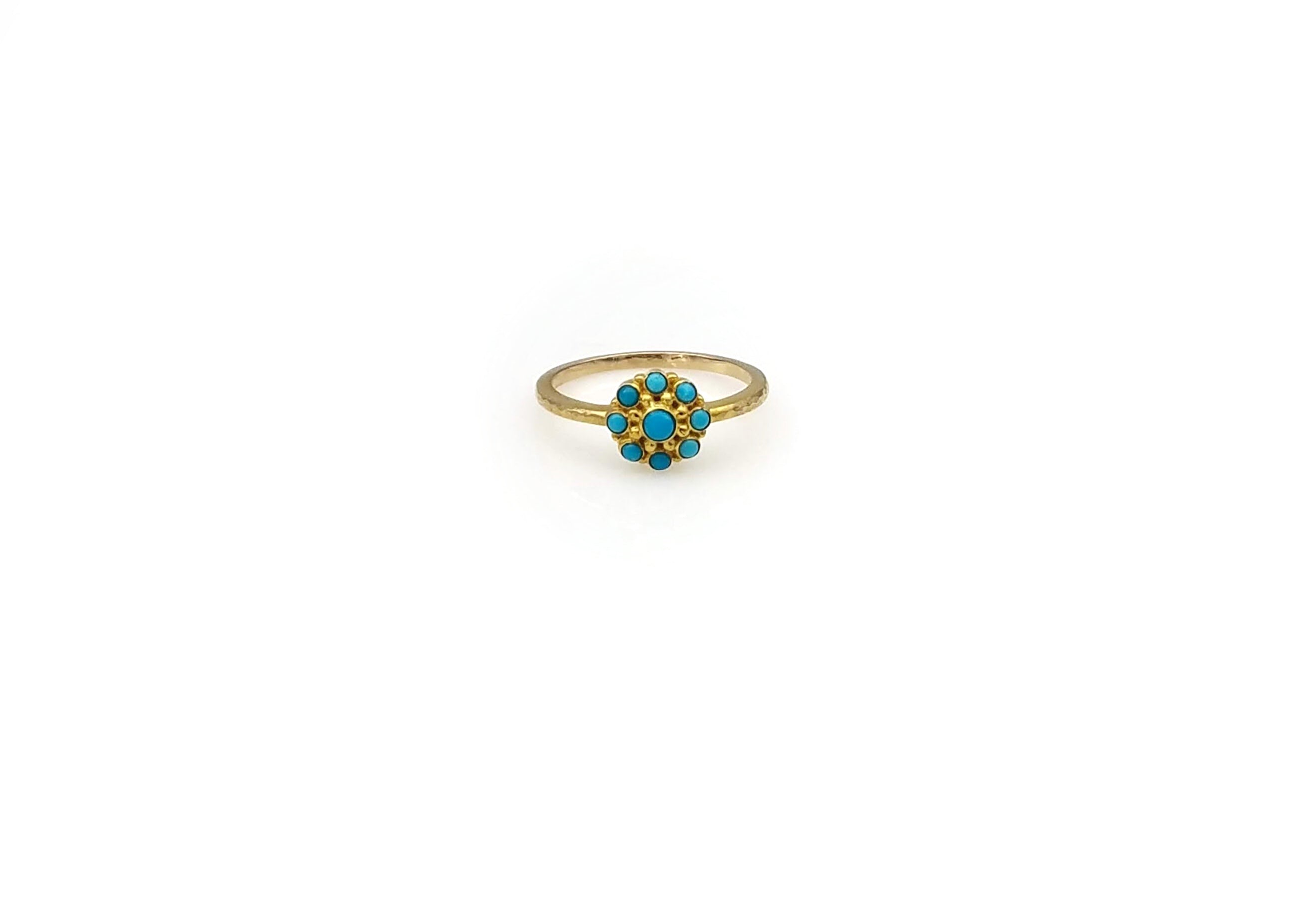 TURQUOISE GOLD RING SONIA TONKIN