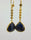 DIAMOND SAPPHIRE EARRINGS