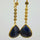 DIAMOND SAPPHIRE EARRINGS