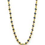 BLUE SAPPHIRE GOLD NECKLACE SONIA TONKIN