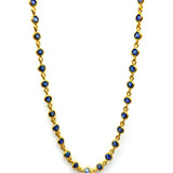 BLUE SAPPHIRE GOLD NECKLACE SONIA TONKIN