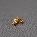 BUMBLEBEE STUD EARRINGS