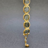 GEMSTONE HINGED BRACELET