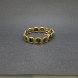 GEMSTONE HINGED BRACELET