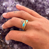 MARQUISE GOLD RINGS