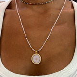 SUN MAG PINK OPAL PENDANT