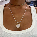 SUN MAG PINK OPAL PENDANT