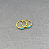 MARQUISE GOLD RINGS