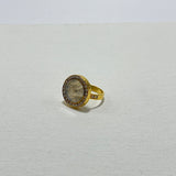 PUNTO LABRADORITE SUN RING