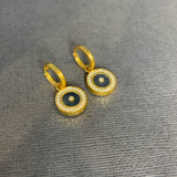 SUN MAG CHARM EARRINGS