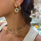SUN MAG CHARM EARRINGS