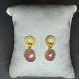 RUBY PISTIL EARINGS